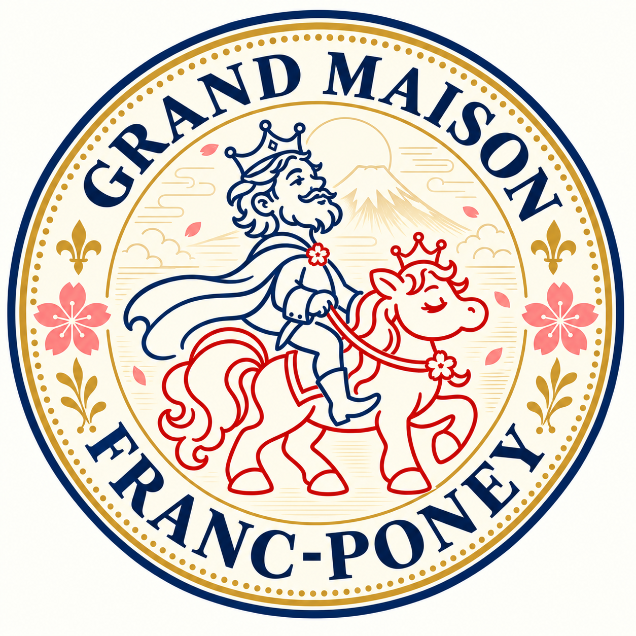 Médaille officielle Franc-Poney